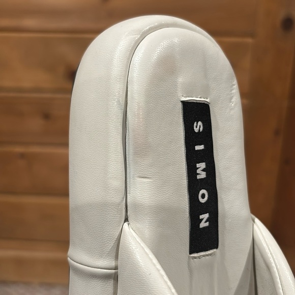 SIMON MILLER taffy platform slide sandals - Picture 10 of 11